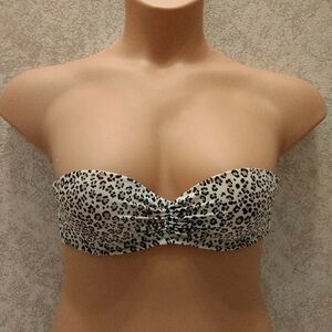 Victoria's Secret Animal Print Bandeau Bikini
